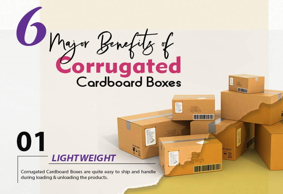 6 benefits of corrugated cardboard boxes